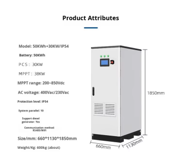 Lithium Iron Phosphate (LiFePO4) Energy Storage Cabinet