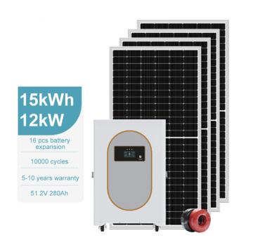 10kW lead-acid ESS solar power system