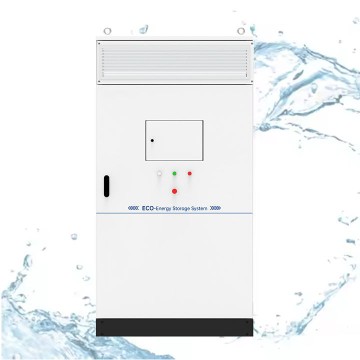 Waterproof outdoor battery cabinet